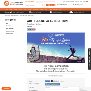 Win an Annapurna Circuit Trek