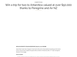Win an Antarctic Polar Adventure for 2