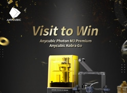 Win an Anycubic Photon M3 Premium and an Anycubic Kobra Go