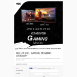 Win an AOC 24