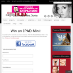 Win an Apple iPad Mini or a $250 shopping voucher! - Plastic Surgery Hub