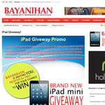 Win an Apple iPad Mini! - Bayanihan