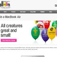 Win an Apple MacBook Air! - Specialty Balloon Printers Australia