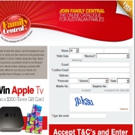Win an Apple TV + $300 iTunes Gift Card