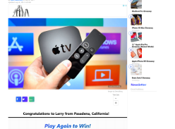 Win an Apple TV 4K