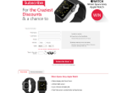 Win an Apple Watch 38mm Space Grey Worth $499