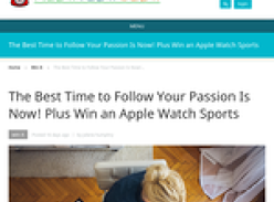 Win an Apple Watch Sport!