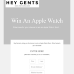 Win An Apple Watch