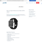 Win an Apple Watch! - Profilr