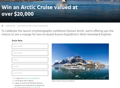 Win an Arctic Cruise for 2