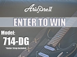 Win an Aria Pro Ii714-DG Guitar