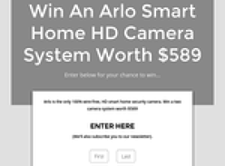 Win an Arlo Smart Home HD Camera System worth $589!