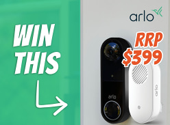 Win an Arlo Wireless Security Doorbell + Chime