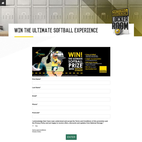 Win an Asia Pacific Cup Softball Experience for 2