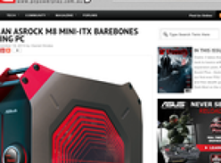 Win an ASRock M8 Mini-ITX Barebones gaming PC!
