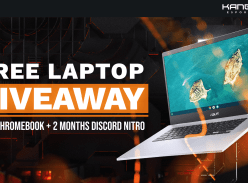 Win an ASUS Chromebook or 1 of 2 1-Month Discord Nitro Subscriptions