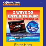 Win an ASUS notebook computer!