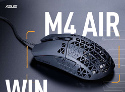 Win an ASUS TUF M4 Air Gaming Mouse