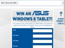Win an Asus Windows 8 tablet!