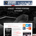 Win an Atreyu Signed Poster