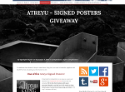 Win an Atreyu Signed Poster