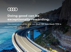 Win an Audi Q5 TFSI E Sportback