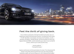Win an Audi RS 4 Car