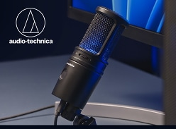 Win an Audio Technica AT2020USB-X Cardioid Condenser USB Microphone