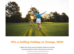 Win an Aussie Country Escape for 2