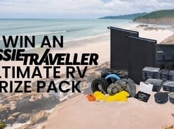 Win an Aussie Traveller Caravan Starter Kit, Aussie Traveller Canvas Storage Pack & Caravan Sun Wall