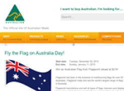 Win an Australian flag!