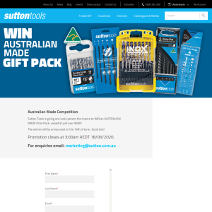 Win an Australian Made Gift Pack Over