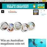 Win an Australian megafauna coin set!