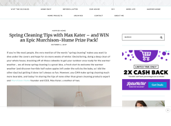 Win an Eco Home Cleaning Bundle