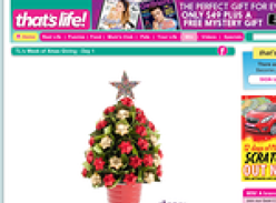 Win an Edible Blooms Chocolate Christmas Tree worth $85.00