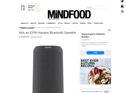 Win an EFM Havana Bluetooth Speaker!