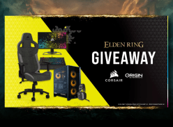 Win an Elden Ring Themed 4000X Gaming PC, Corsair Xeneon Monitor, T3 RUSH Gaming Chair & Corsair Peripherals