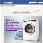 Win an Electrolux 8kg washer!