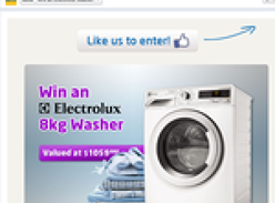Win an Electrolux 8kg washer!