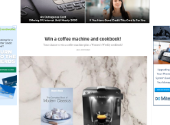 Win an Electrolux Coffee Machine