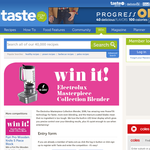 Win an Electrolux Masterpiece Collection blender!