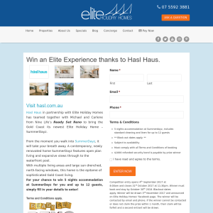 Win an Elite Experience from Hasl Haus