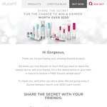 Win an Elucent Skin Care hamper valued at over $250! - Elucent Skin Care