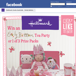 Win an 'Emily Button' tea party prize pack!