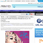 Win an entire Rita Ora for Rimmel London Colour Rush Lip and Nail Collection