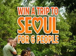 Win an Epic Trip for 6 People to Seoul