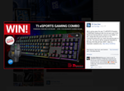 Win an epic Tt eSPORTS Poseidon Z RGB Mech Keyboard with the all-new Level 10 M Advanced Gaming Mouse valued at over $200!