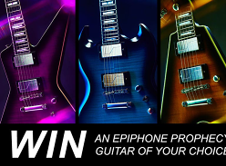 Win an Epiphone Prophecy Guitar