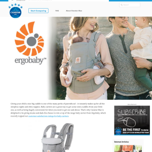 Win an Ergobaby baby carrier!