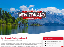 Win an Escape for 2 to New Zealand